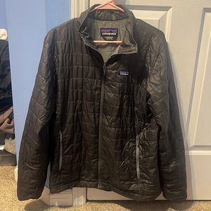 Patagonia Grey Light Puffer Jacket (Men’s Medium)
